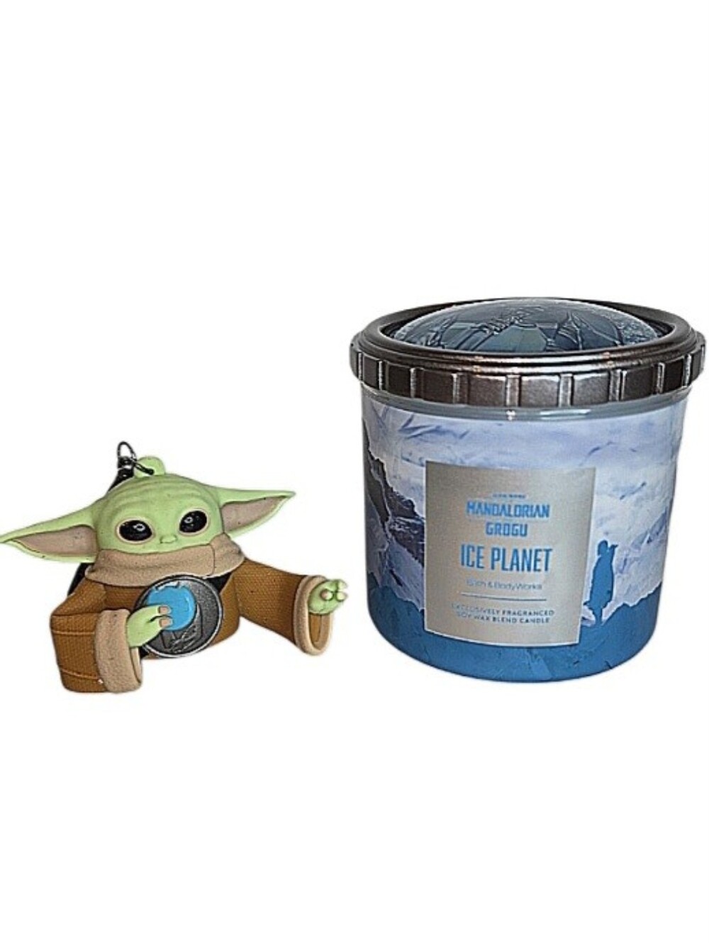 Bath & Body Works Star Wars The Mandalorian Grogu Ice Planet 3-Wick Candle